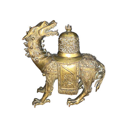 銅器（麒麟香炉）